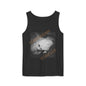 Unisex Garment-Dyed Tank Top TERRANEAN FOREVER SKULL